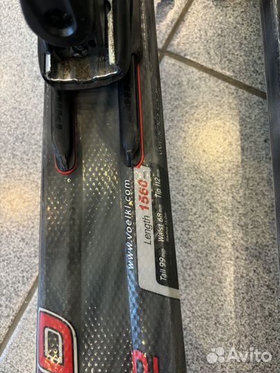 Горные лыжи volkl 156