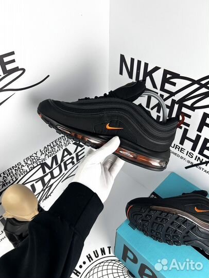 Nike air max 97 'black Crimson'