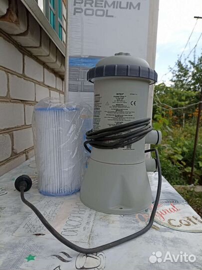Насос с фильтром для бассейна