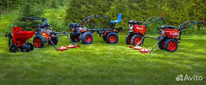 Мотоблок не ременной Россия угра 9 л.с. 4 передачи