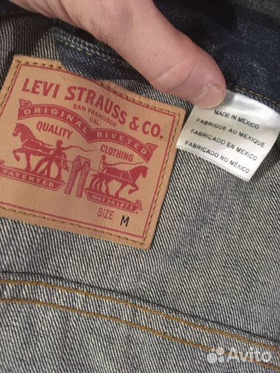 Джинсовая куртка Levi's Made in Mexico