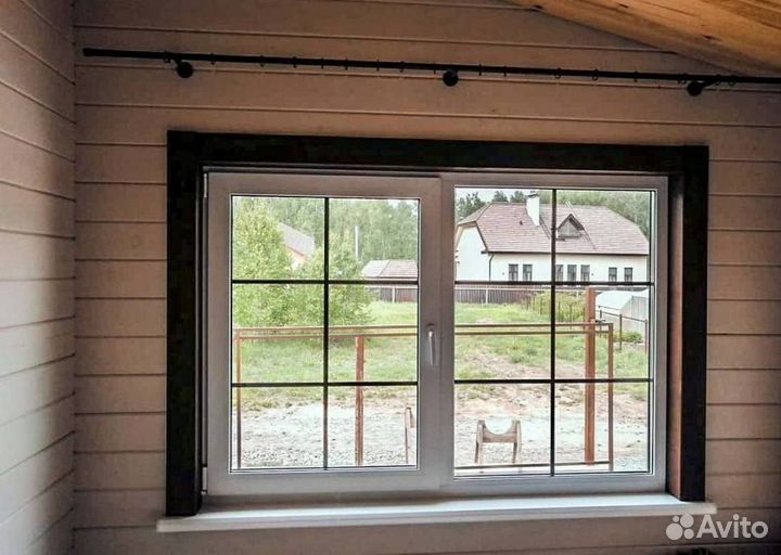 Остекление окон и балконов пвх