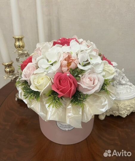 Мыльные букеты