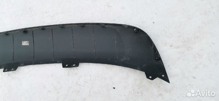 Юбка заднего бампера Kia Ceed jd рестайлинг