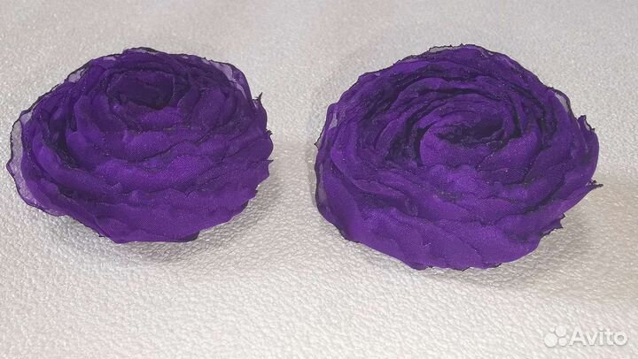 Заколка для девочки роза (пара)