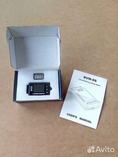 BVM-8S 1-8cell индикатор-сигнализатор батарей