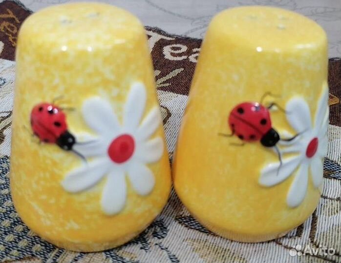 Набор керамической посуды «Божья коровка»