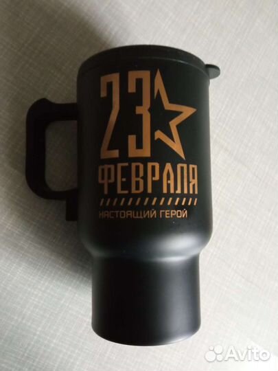 Термокружка в прикуриватель. Новая