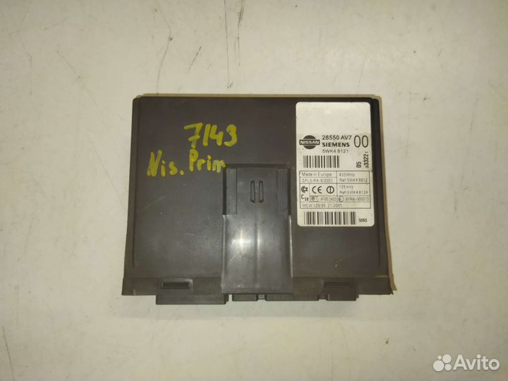 Блок комфорта Nissan Primera P12 2002-07