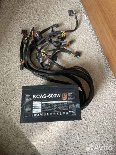 Блок питания Aero Cool kcas-600W