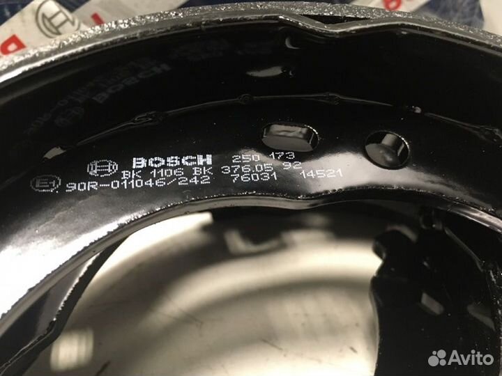 Колодки барабанные Fiat Ducato 250 2006