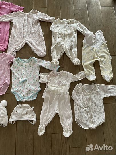 Одежда для новорожденных пакетом 62 68