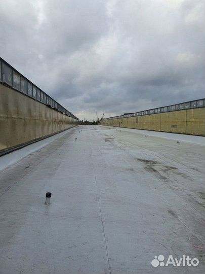 Монтаж пвх кровли