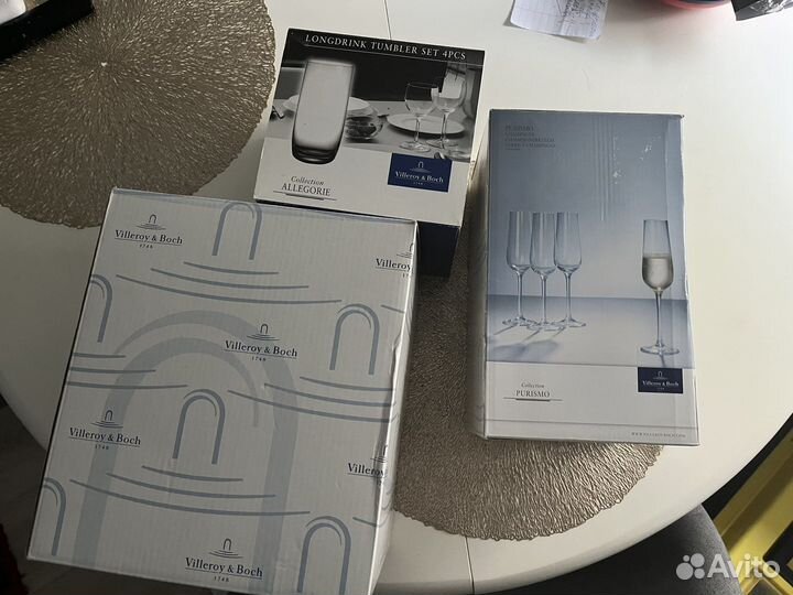 Бокалы и декантер Villeroy&Boch