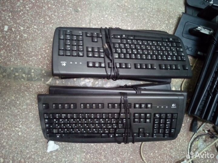 Клавиатуры Logitech, Lenovo, HP