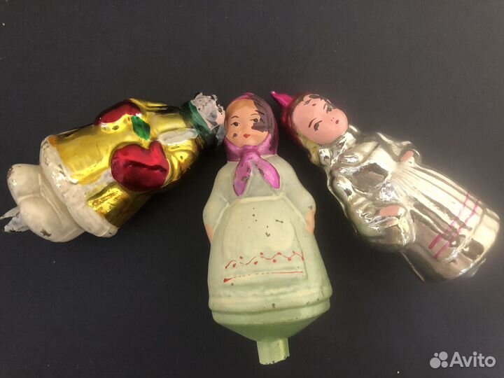 Елочные игрушки СССР в реставрацию