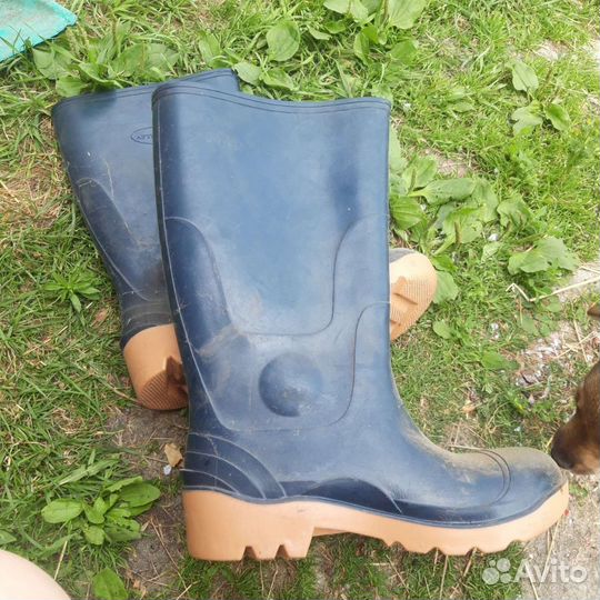 Сапоги резиновые мужские 43