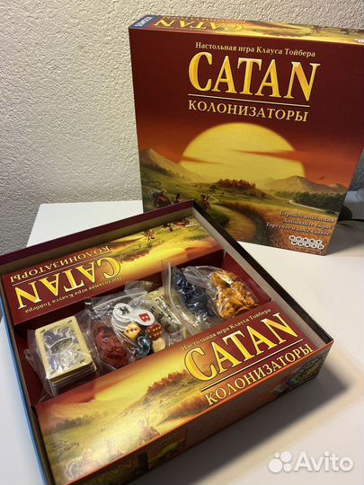 Игра настольная Колонизаторы catan новая