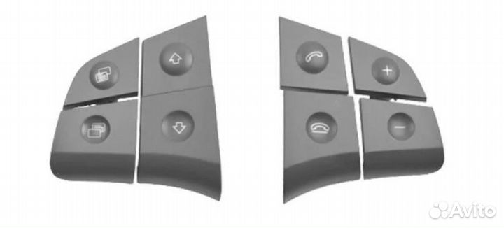 Кнопки на руль Mercedes Benz