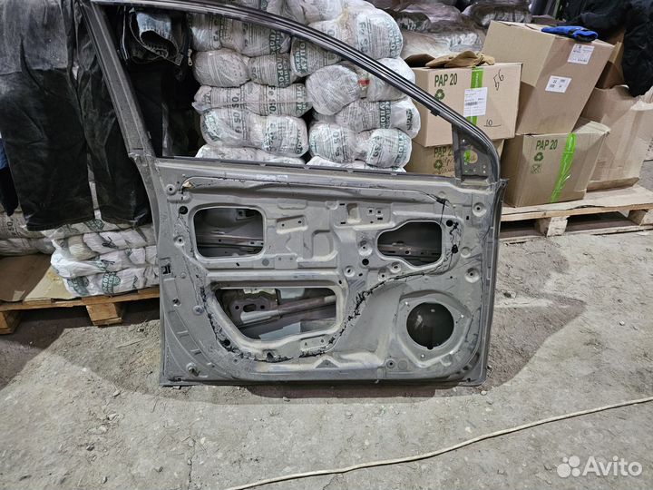 Дверь передняя левая kia rio 2013