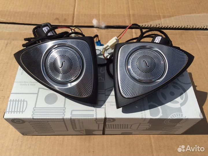 Пищалки Burmester Mercedes S222