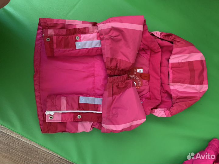 Демисезонный костюм для девочки 74