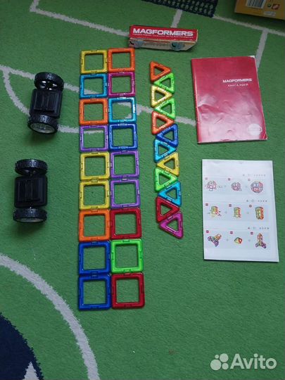 Детский магнитный конструктор Magformers