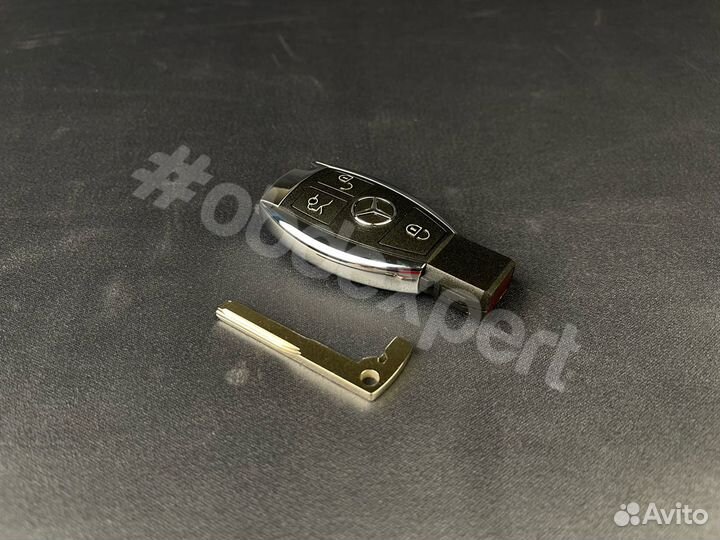 Ключ рыбка Mercedes BE + 1 токен vvdi