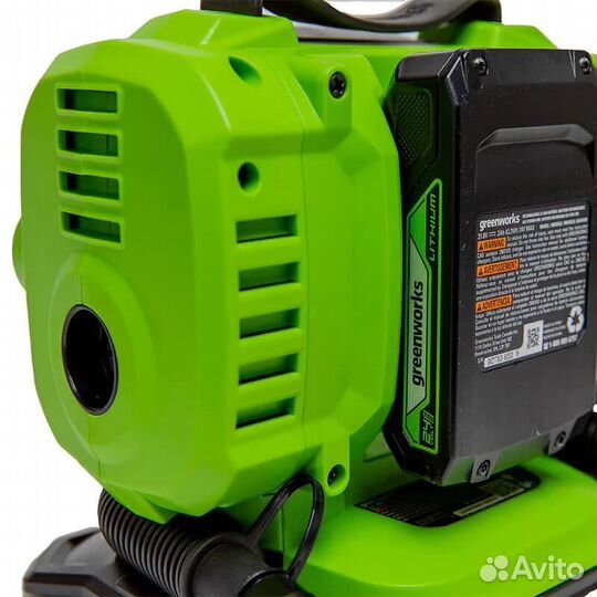 Компрессор автомобильный Greenworks ACG301 24V