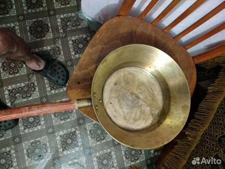 Латунный тазик для варки варенья