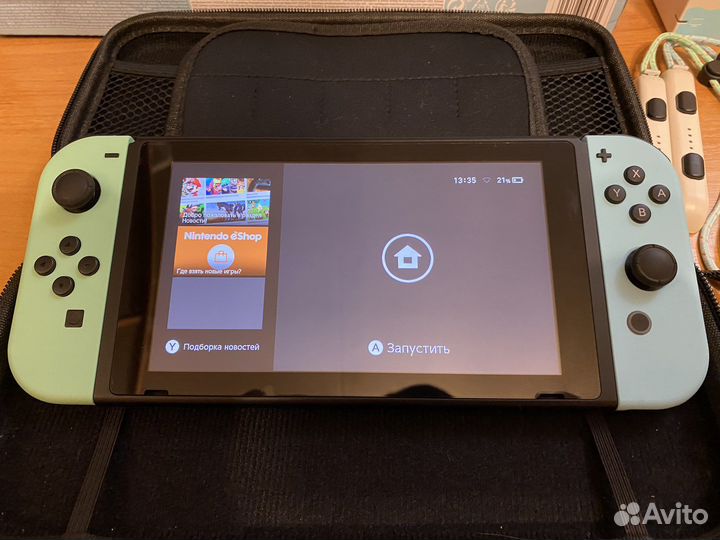 Nintendo switch animal crossing edition