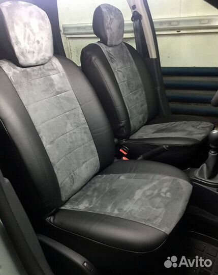 Авточехлы из экокожи в подарок оплетка на руль