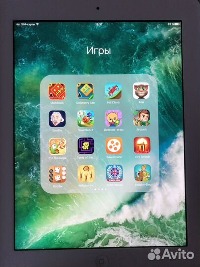 iPad 4 sim +50игр