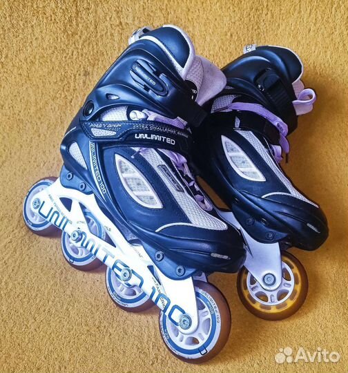 Ролики unlimited 100. 39 размер