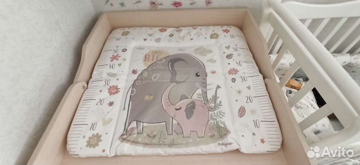 Пеленальный матрасик на комод