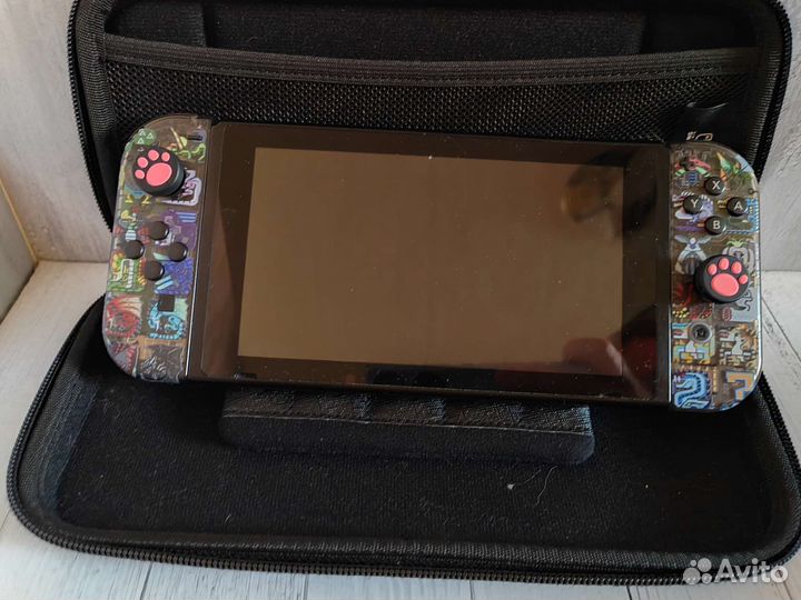 Nintendo switch rev 2 с кучей игр