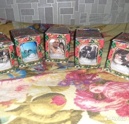 Новогодний шар с фото