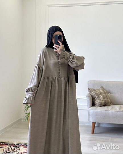 Мусульманское платье длиное