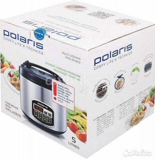 Мультиварка Polaris 0509 Новая, без торга
