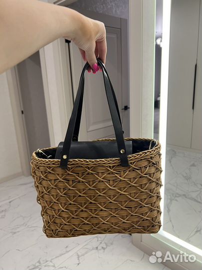 Cумка соломенная Zara