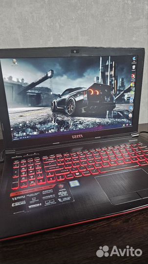 Игровой ноутбук msi ge62 i7 6700hq+gtx970m 3g