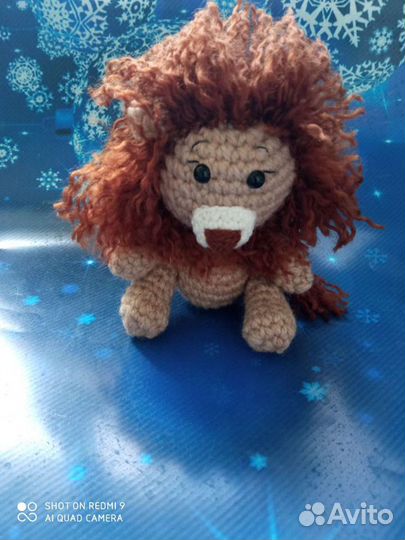 Тигр вязаный