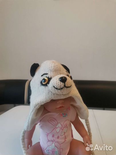 Шапка детская 46-48р шерсть