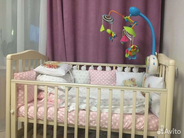 Бортики в детскую кроватку