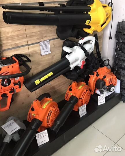 Воздуходувки электрические и бензиновые