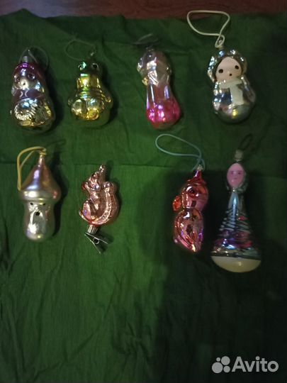 Елочные игрушки СССР