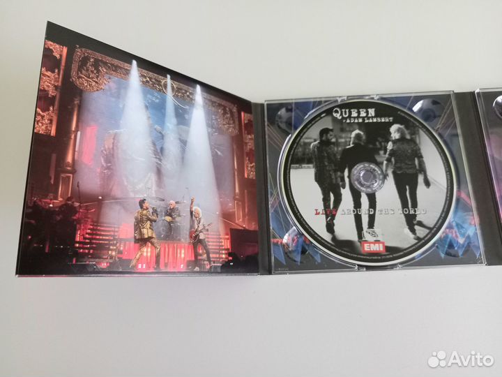 Queen+A.Lambert Live Around The World CD+BD Japan