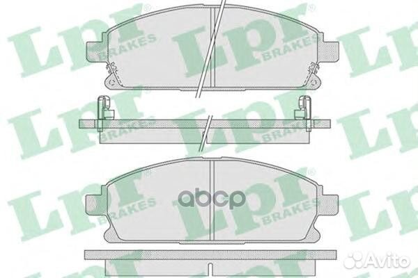 Колодки тормозные nissan pathfinder 97-04/X-TRA