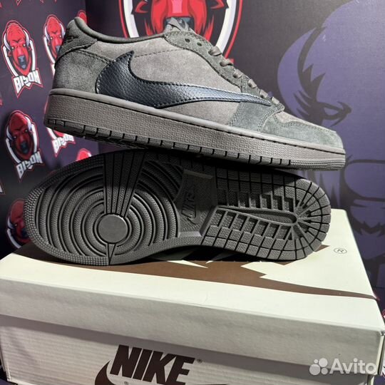 Кроссовки Nike air jordan 1 low travis scott