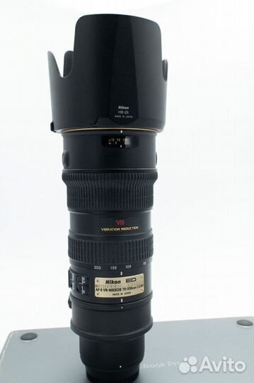 Объектив nikon 70 200 2.8 lens full frame